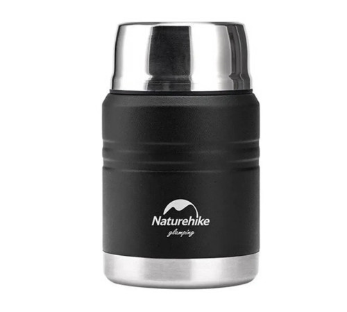 Термос Naturehike Stew beaker NH20SJ041 750 мл, чорний Термос Naturehike Stew beaker NH20SJ041 750 мл, чорний
