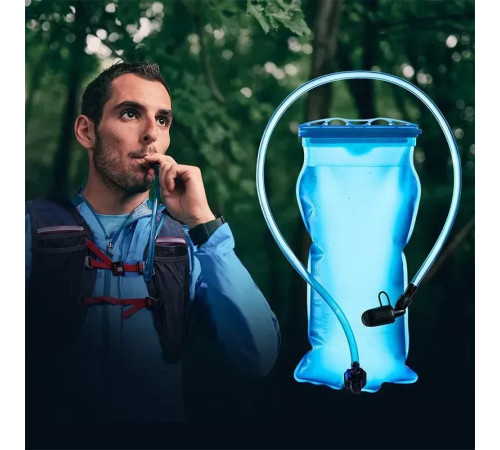 Питна система (гідратор) Naturehike NH18S070-D 1,5 л, синя Питна система (гідратор) Naturehike NH18S070-D 1,5 л, синя