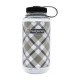 Пляшка для води Nalgene 1 л WM Beige Plaid, бежево-сіра