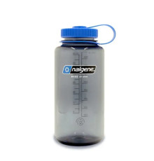 Пляшка для води Nalgene 1 л WM Happy Gene Sus, сіро-синя