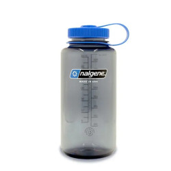 Пляшка для води Nalgene 1 л WM Happy Gene Sus, сіро-синя