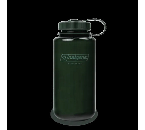 Пляшка для води Nalgene 1 л WM Jade Sustain, темно-зелена