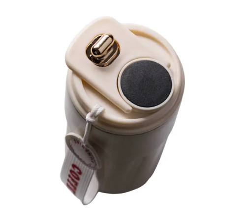 Термочашка Yiwu HP-14-10W, 500 мл з датчиком температури, бежева Термочашка Yiwu HP-14-10W, 500 мл з датчиком температури, бежева