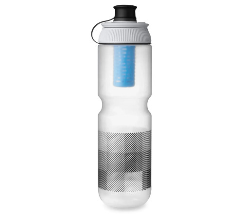 Пляшка для води з фільтром HydraPak 880 мл Clear Breakaway, біла Пляшка для води з фільтром HydraPak 880 мл Clear Breakaway, біла
