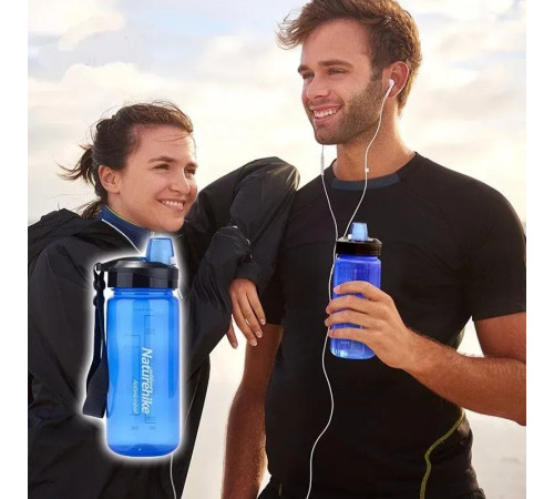 Пляшка для води Naturehike Sport NH61A060-B 0,5 л, рожева Пляшка для води Naturehike Sport NH61A060-B 0,5 л, рожева