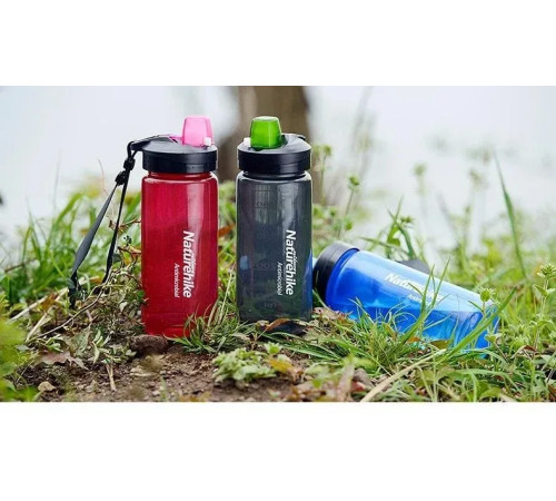 Пляшка для води Naturehike Sport NH61A060-B 0,5 л, рожева Пляшка для води Naturehike Sport NH61A060-B 0,5 л, рожева