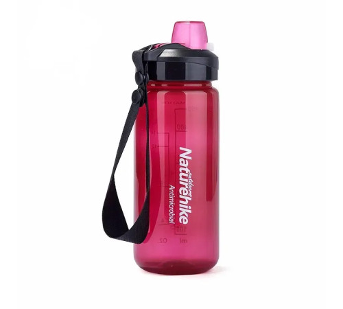 Пляшка для води Naturehike Sport NH61A060-B 0,5 л, рожева Пляшка для води Naturehike Sport NH61A060-B 0,5 л, рожева