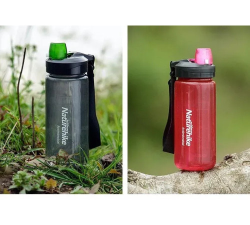 Пляшка для води Naturehike Sport NH61A060-B 0,5 л, рожева Пляшка для води Naturehike Sport NH61A060-B 0,5 л, рожева