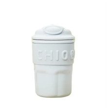 Термочашка Yiwu Chiobbe HP-14-18BL 450 мл із трубочкою, блакитна