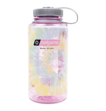 Пляшка для води Nalgene 1 л WM Cosmo w/Platinum Tie Dye, різнокольорова