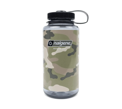 Пляшка для води Nalgene 1 л WM, камуфляжна
