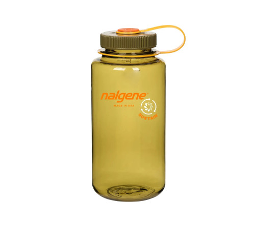 Пляшка для води Nalgene 1 л WM Sustain, оливкова Пляшка для води Nalgene 1 л WM Sustain, оливкова