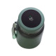 Термос Yiwu HP-14-20GR Fashion 700 мл з датчиком температури та ситечком, оливковий