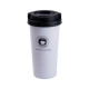Термочашка Happy Life Creative Cafe Style 500 мл з ручкою, біла