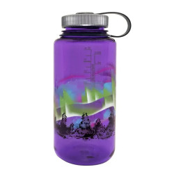 Пляшка для води Nalgene 1 л WM Purple w/Earth, різнокольорова