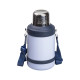 Термос Yiwu HP-14-21BL туристичний Vacuum Cup 1,5 л з фліп кришкою та складаними ручками, темно-синій