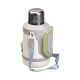 Термос Yiwu HP-14-21V туристичний Vacuum Cup 1,5 л з фліп кришкою та складаними ручками, сіро-зелений