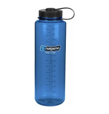 Пляшка Nalgene 1,4 л Silo Blue Sustain w/Black Cap - синя