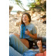 Пляшка Nalgene 1,4 л Silo Blue Sustain w/Black Cap - синя