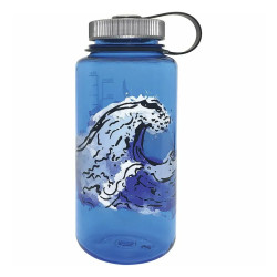 Пляшка для води Nalgene 1 л WM Slate w/Water, синя