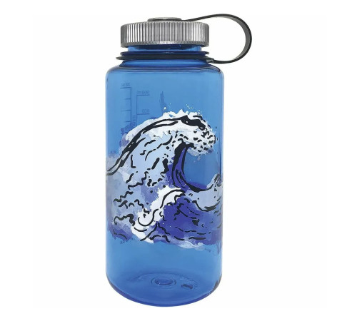 Пляшка для води Nalgene 1 л WM Slate w/Water, синя