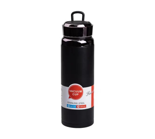 Термос Yiwu HP-14-29B Vacuum Sports 1 л з нержавіючої сталі, чорний Термос Yiwu HP-14-29B Vacuum Sports 1 л з нержавіючої сталі, чорний