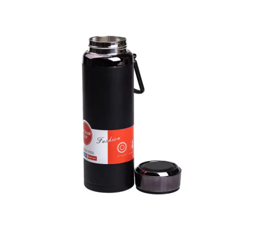 Термос Yiwu HP-14-29B Vacuum Sports 1 л з нержавіючої сталі, чорний Термос Yiwu HP-14-29B Vacuum Sports 1 л з нержавіючої сталі, чорний