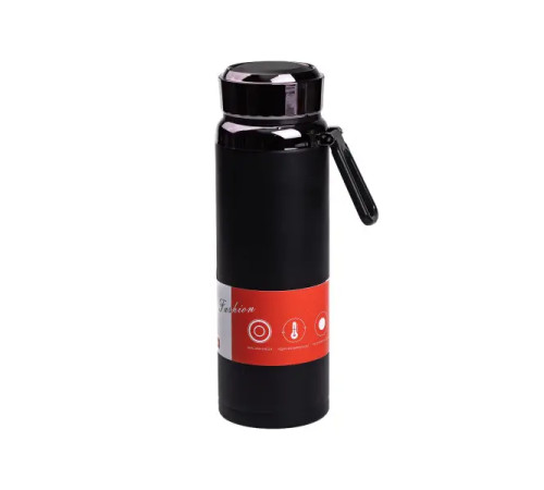 Термос Yiwu HP-14-29B Vacuum Sports 1 л з нержавіючої сталі, чорний Термос Yiwu HP-14-29B Vacuum Sports 1 л з нержавіючої сталі, чорний