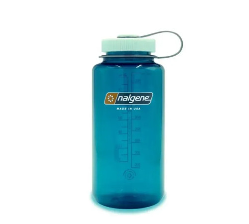 Пляшка для води Nalgene 1 л WM Trout Green Sustain, м'ятна