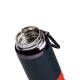 Термос Yiwu HP-14-29BL Vacuum Sports 1 л з нержавіючої сталі, темно-синій
