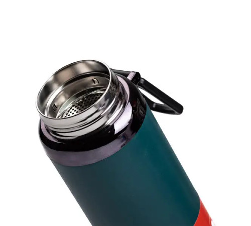Термос Yiwu HP-14-29GR Vacuum Sports 1 л з нержавіючої сталі, темно-зелений Термос Yiwu HP-14-29GR Vacuum Sports 1 л з нержавіючої сталі, темно-зелений