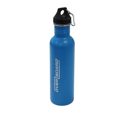 Пляшка для води OverBoard OB1208B-EU, 750ML - синя Пляшка для води OverBoard OB1208B-EU, 750ML - синя