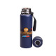 Термос Yiwu HP-14-30BL Vacuum Sports 1 л з датчиком температури та ситечком, темно-синій