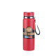 Термос Yiwu HP-14-30R Vacuum Sports 1 л з датчиком температури та ситечком, червоний