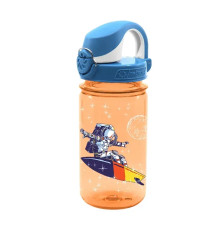 Дитяча пляшка для води Nalgene 350 мл OTF Kids, помаранчево-синя  