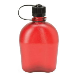 Пляшка для води Nalgene 1 л Canteen Red Sustain, червона