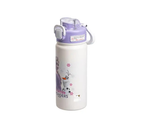 Термос дитячий Yiwu HP-14-3V Disney 500 мл з кришкою на защіпці, бузковий Термос дитячий Yiwu HP-14-3V Disney 500 мл з кришкою на защіпці, бузковий
