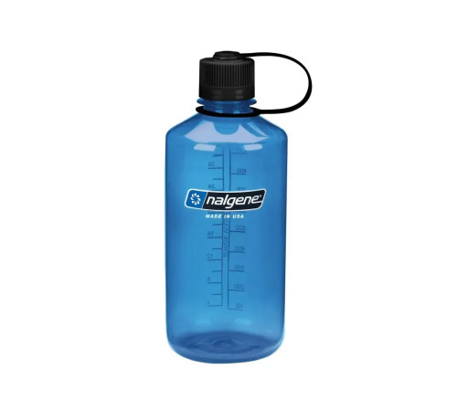 Пляшка для води Nalgene 1 л Narrow Mouth Loop-Tops, синя Пляшка для води Nalgene 1 л Narrow Mouth Loop-Tops, синя