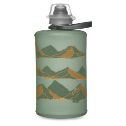 Пляшка м'яка HydraPak 350 мл Stow Mountains Sutro, зелена