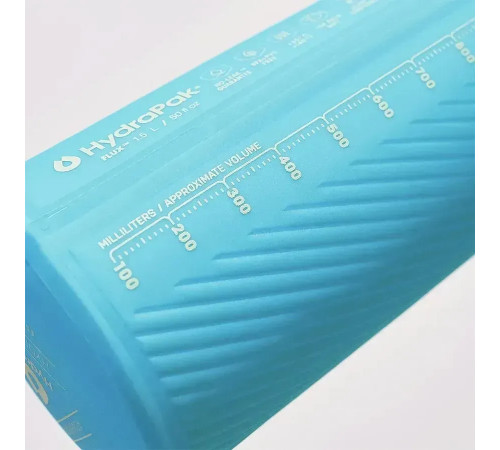 Пляшка м'яка HydraPak 1,5 л Flux Bottle - синя Пляшка м'яка HydraPak 1,5 л Flux Bottle - синя