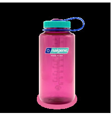 Пляшка для води Nalgene 1 л WM Electric Magenta Sustain, рожево-бірюзова