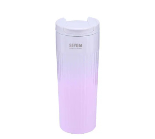 Термочашка Happy Life SEYGM 500 мл з flip кришкою, рожева Термочашка Happy Life SEYGM 500 мл з flip кришкою, рожева