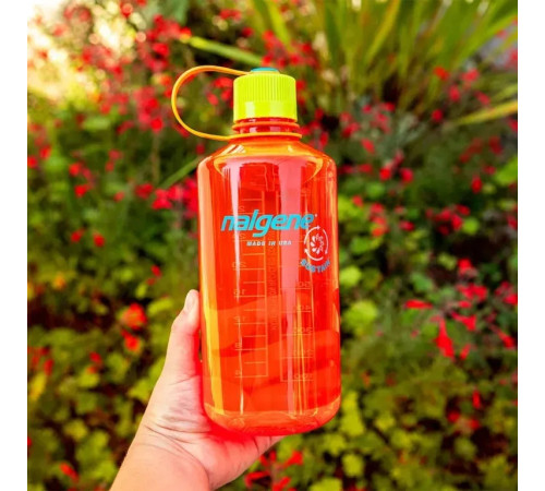 Пляшка для води Nalgene 1 л NM Pomegranate Sustain, червона