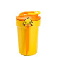 Термочашка Happy Life G. Duck 450 мл з кришкою на защіпці, жовта