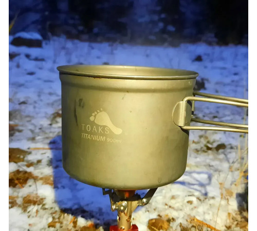 Каструля Toaks Titanium D115 мм 900 мл Pot Каструля Toaks Titanium D115 мм 900 мл Pot