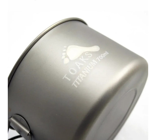 Каструля Toaks Light Titanium 700 мл Pot Каструля Toaks Light Titanium 700 мл Pot