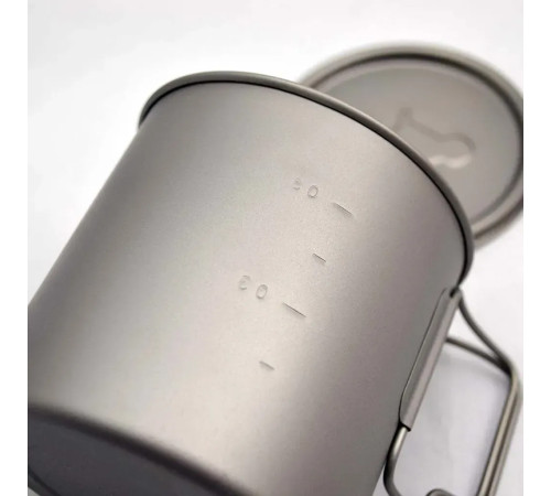Казанок Toaks Light Titanium 650 мл Pot Казанок Toaks Light Titanium 650 мл Pot