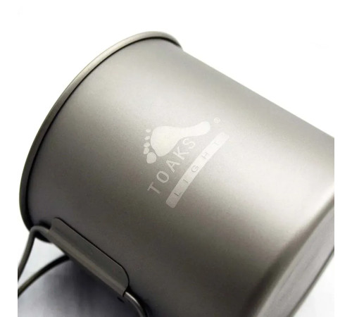 Казанок Toaks Light Titanium 650 мл Pot Казанок Toaks Light Titanium 650 мл Pot