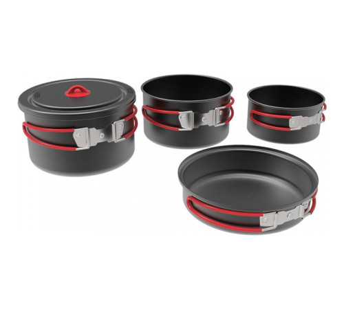Посуд туристичний Coghlans Hard Anodized Family Cook Set 1824