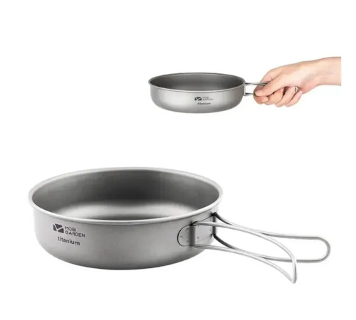Сковорідка титанова Mobi Garden Saucepan S NX20666034, сіра Сковорідка титанова Mobi Garden Saucepan S NX20666034, сіра